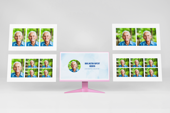 Blue Sky Slideshow Template