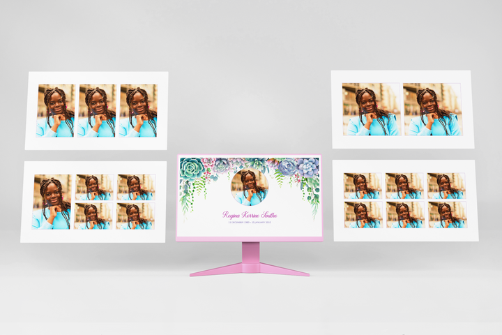 Lush Succulent Slideshow Template