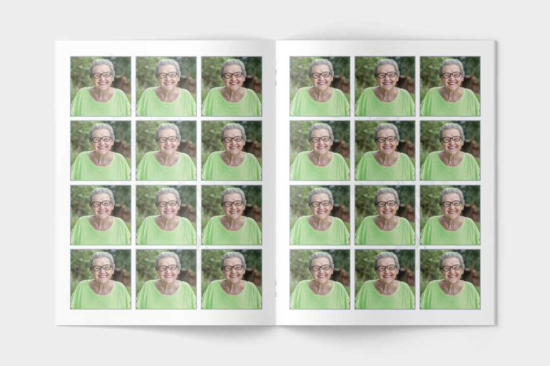 Plantilla personalizada de programa funerario de 12 páginas: un tributo significativo 1002