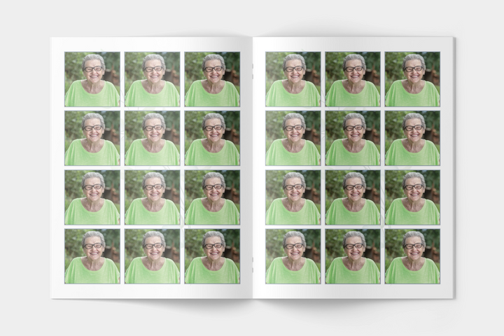 Plantilla personalizada de programa funerario de 12 páginas: un tributo significativo 1002