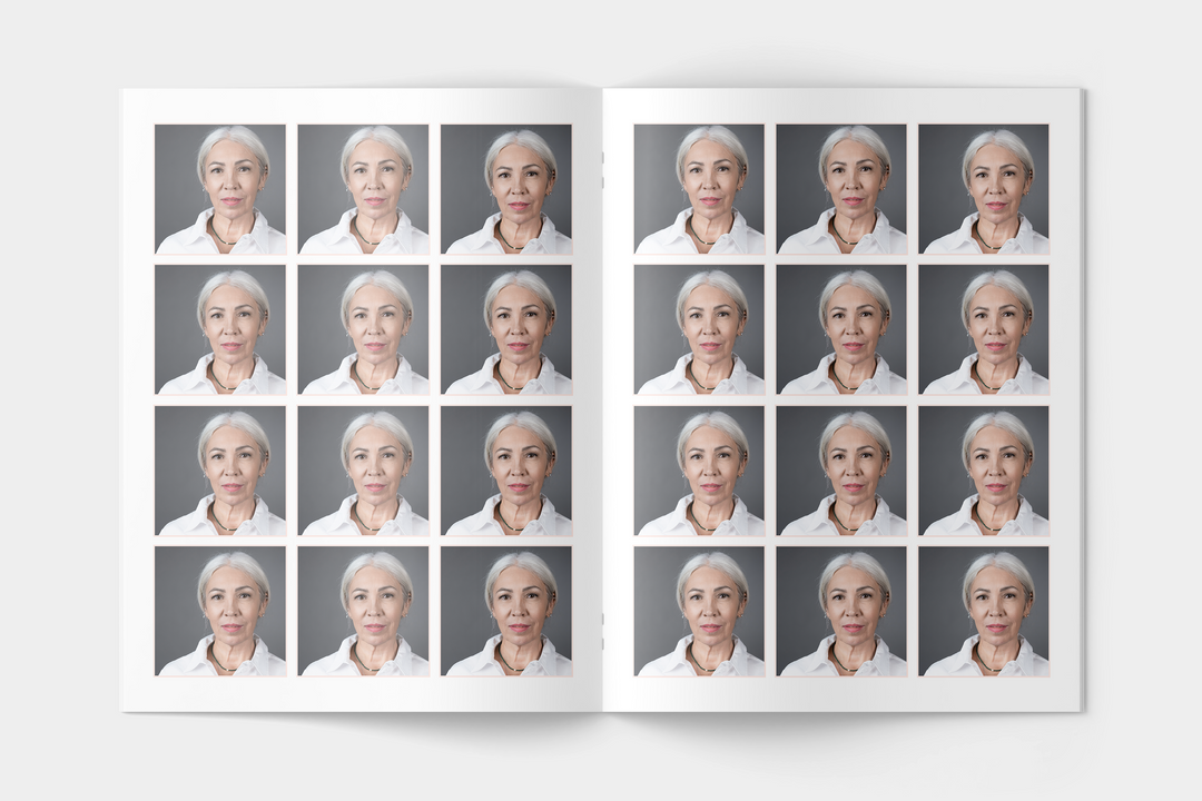 Crea un bellissimo tributo con il nostro modello digitale per un grande programma funebre di 8 pagine 1005